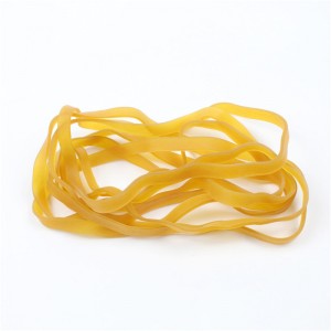 Výrobci na zakázku prodlužují a rozšiřují gumičky žluté průhledné vysoké pružnosti není snadné rozbít gumičky velké velikosti